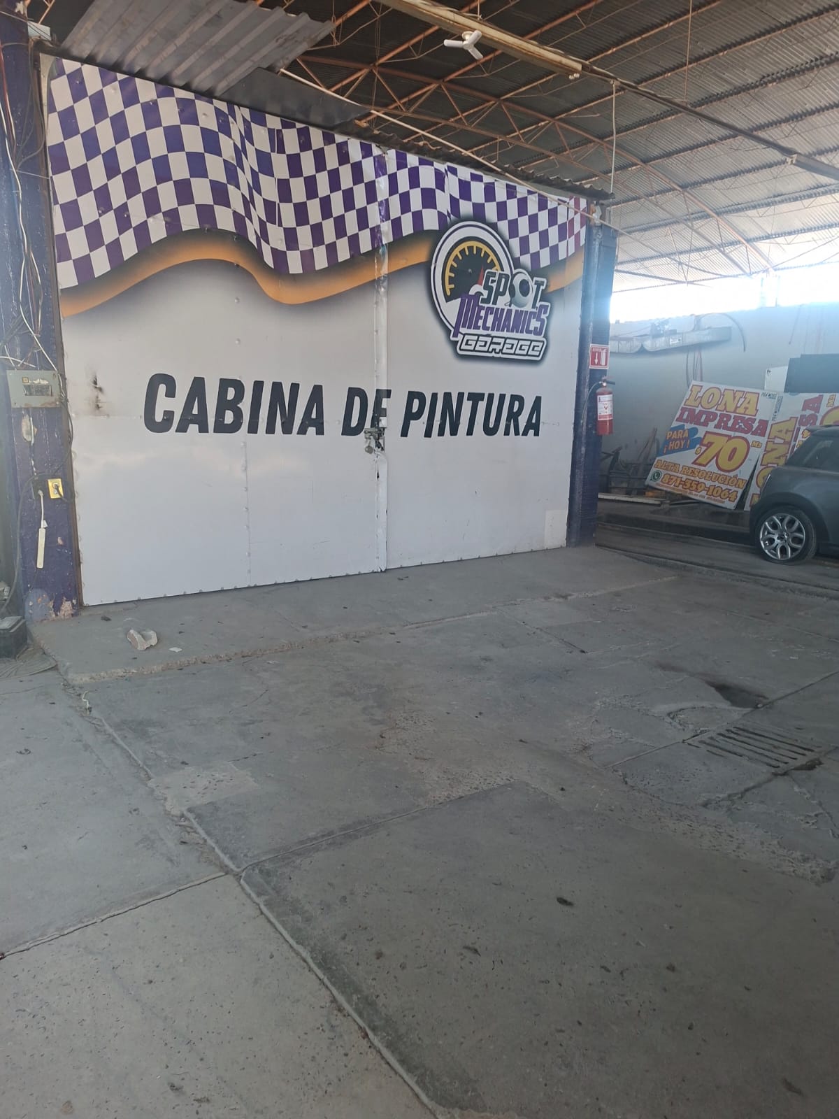 Cabina de pintura